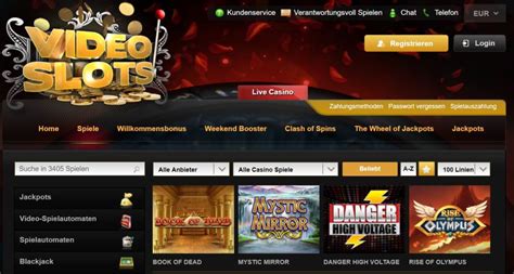 videoslots casino|videoslots deutsch.